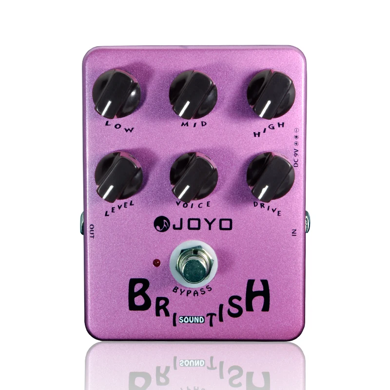

JOYO JF-16 British Sound Overdrive Distortion Pedal Bluesbreaker Overdrive Pedal Effect Plexi Roar Simulator Amplifier Pedals