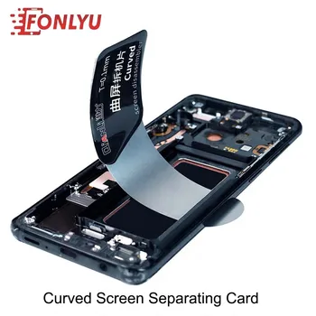 

Qianli Ultra Thin Pry Spudger Disassembler Card Dedicated for Curved Screen Mobile Phone Screen Frame Separating Tool