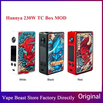

New Original Vapelustion Hannya 230W TC Box MOD Power by 18650 Battery Max 230W Output Box Vape Mod vs Drag 2/ Swag 2/ Gen Mod