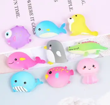 

Kawaii Animal Resin Flatback Cabochons DIY Scrapbooking Cartoon Animal Craft Decoration Kids Hair Bow Accessories