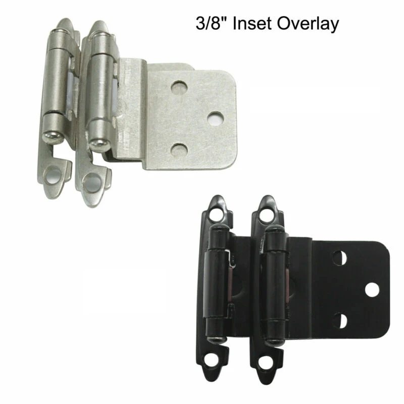 

10pcs Self Closing Hinge Fixing Screws Kitchen Woodworking Cabinet Cupboard Door Auto Close Furniture Hinges