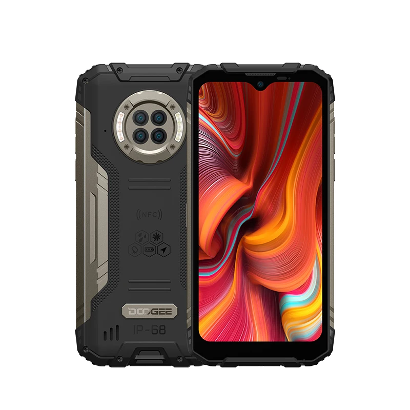 2021 DOOGEE S96 Pro Rugged Phone 48MP Quad Camera 20MP Night Vision Camera Helio G90 Octa Core 8GB+128GB 6350mAh Smartphone NFC newest android phone t mobile Android Phones