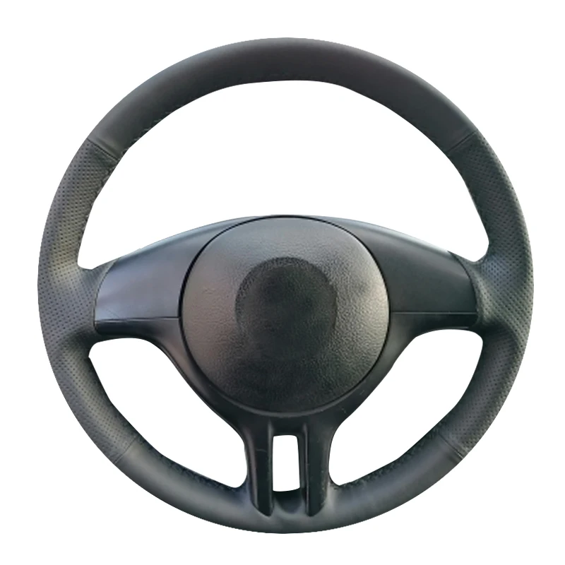 Чехол рулевого колеса автомобиля из натуральной кожи для BMW E39 E46 325i E53 X5/оплетка |
