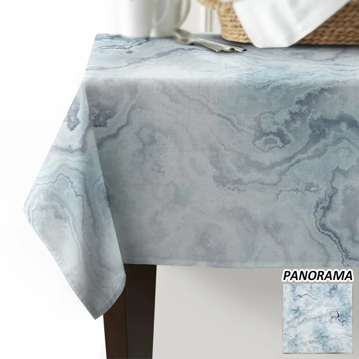 Marble Texture Tablecloth Table Covers Decoration Elegant Men