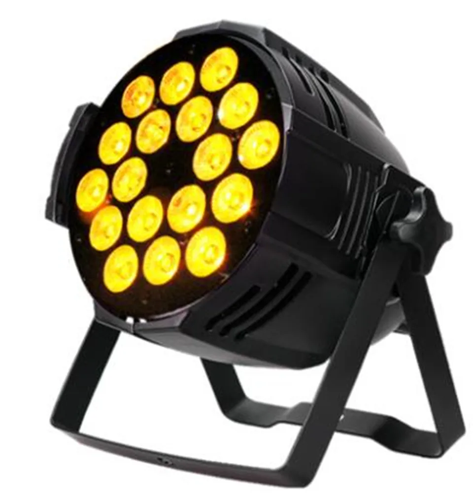 Dj di illuminazione 18x18 Вт rgbwa uv 6in1 led par luce guscio In lega Alluminio|rgbwa 6in1|led parrgbwa |