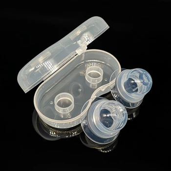 

2pcs/set Redress Sucking Breastfeeding Physical Traction Correction Puller Milk Extractor Hygiene Nipple Aspirator Assistant