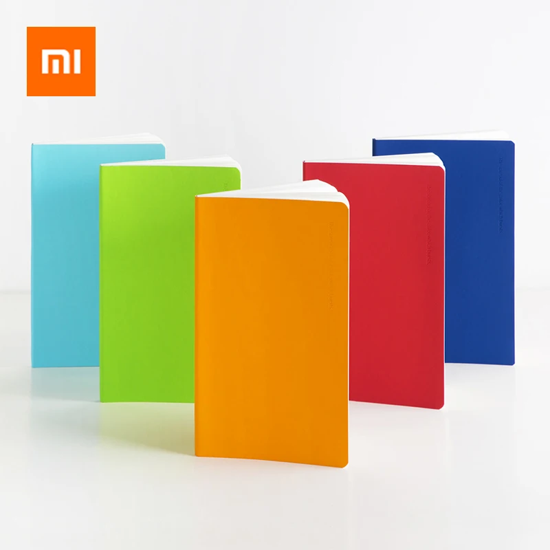

Xiaomi Youpin Fizz Notebook PU Cover 80g Line-Paper School Office Supply Student Stationery Notepad Smooth Writing Anti Fall-off