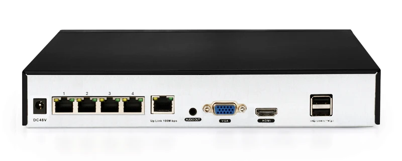 Сетевой видеорегистратор Hi3536D Xmeye сетевой NVR с красной панелью аудио 5 МП 8 каналов