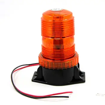

Hot DC12V-110V Led Mini Strobe Beacon Amber Single Flash Warning Light Emergency Car Truck External Light car styling