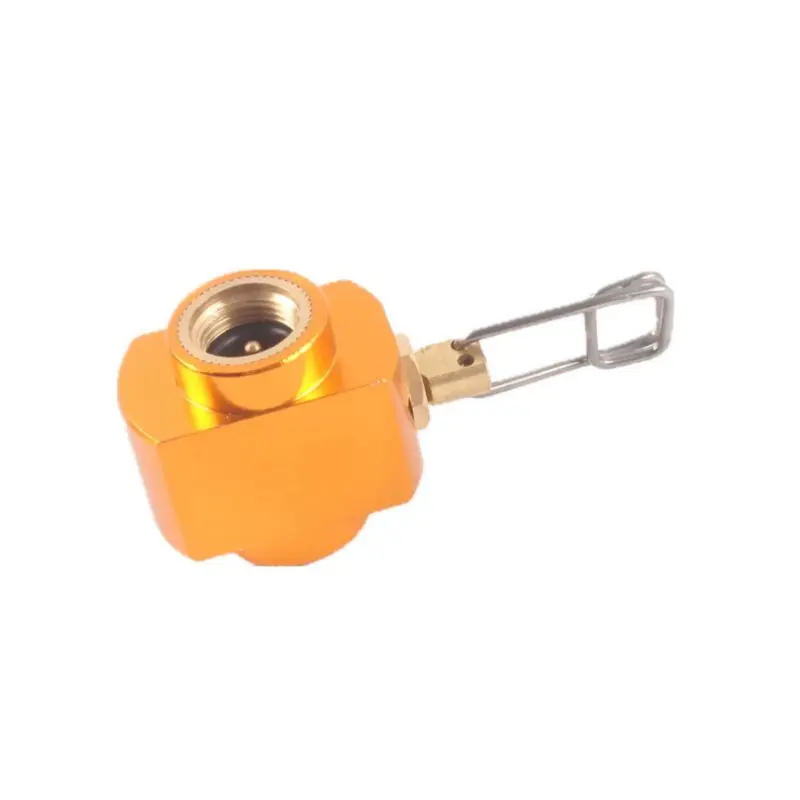 

High Quality Flat Gas Tank Adapter Flat Valve Mutual Mutual Load Adapter Valve Camping Gas Tank Inflator Accessories