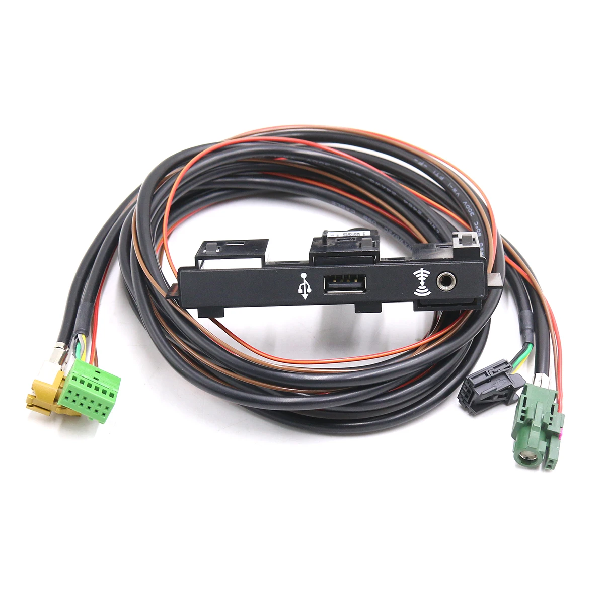 

Для MQB Touran Tiguan MK2 VW MDI USB AMI установить розетка кнопка включения и проводов