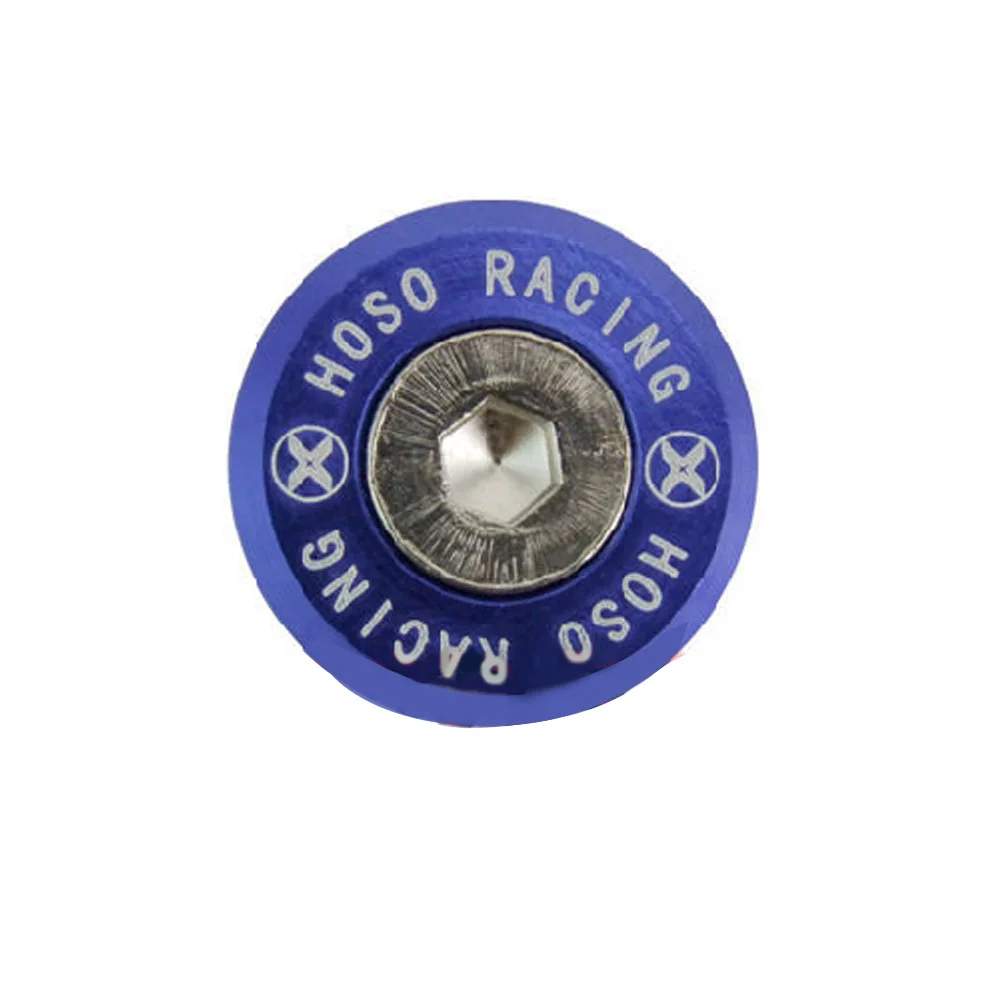 Car Modification M6 Gasket Bolt License Plate Frame Decoration Screw Colorful