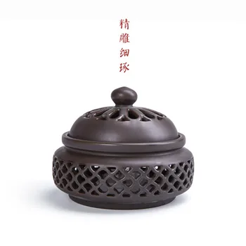 

Perfume Ceramic Smoke Backflow Meditation Essential Oil Ceramic Burner Backflow Ceramic Diffuser Air Freshener For Homes II50XXL