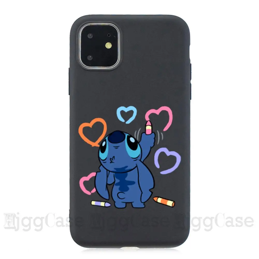 Мультяшный милый Стич Ститч чехол для телефона для iPhone 11 Pro Max 5S SE 7 8 6 6s Plus X XR XS MAX Мягкий силиконовый чехол из ТПУ - Цвет: P3349