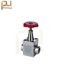 Válvula de parada de alta pressão hidráulica da flange da placa vertical soldada reta da válvula JZFS J10FH JZFS J15FH de alta qualidade