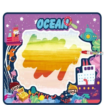 

Water Canvas Painting Children's Toy Writing Mat Board & Magic Pen Doodle Toy Kids Learning Drawing Toys Gift