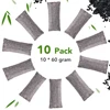 10pcs bamboo charcoal bag natural 