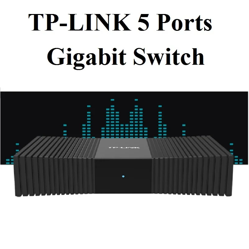 TP-Link Mini 5 портов RJ45 гигабитный настольный коммутатор 1000 Мбит/с переключатель SOHO
