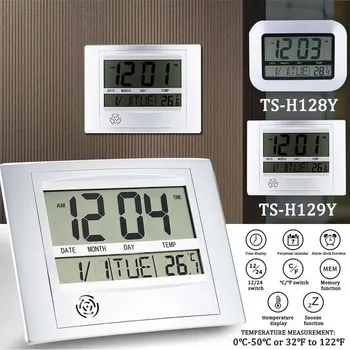 

Multifunctional Indoor Hygrometer Thermometer Digital Humidity Temperature Meter Monitor Alarm Clock Calendar LCD Display^