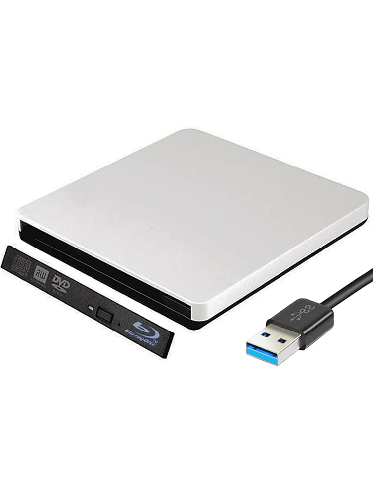 DVD externo RW, Blu-ray Case para laptop, desktop, PC, SATA