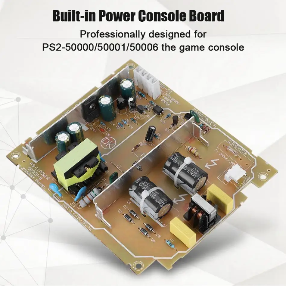 Точная Встроенная плата питания консоль питания для PS2-50000/50001/50006/30001