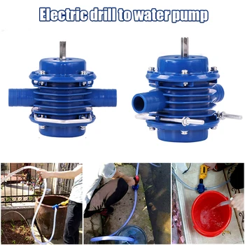 

Drill Pump Multipurpose Self Priming Transfer Pump for Electric Drill with Corrosion-Resistant Shaft for Home J8