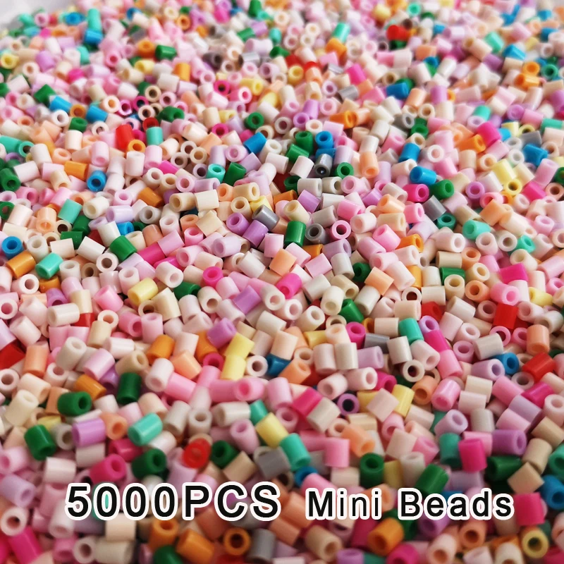 Yantjouet 2.6mm Mini Beads 5000pcs OPP Bag Packing Iron Beads for kid Hama Beads diy Puzzles Beads Handmade gift toy 43