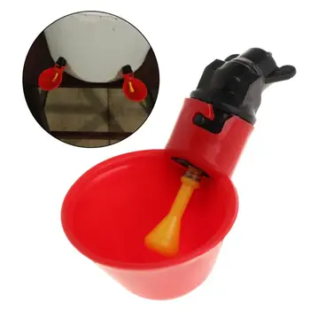

30 Pcs/lot Automatic Poultry Water Drinker Chicken Hen Bird Plastic Drinking Cups Farm Livestock Feeding Bowl Watering Supplies
