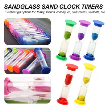 

3/5/10 Minutes Sand Timer Glass Sand Dropping Time Counter Glass Hourglass Timer Clock Household Decor Kids Toothbrush Timer
