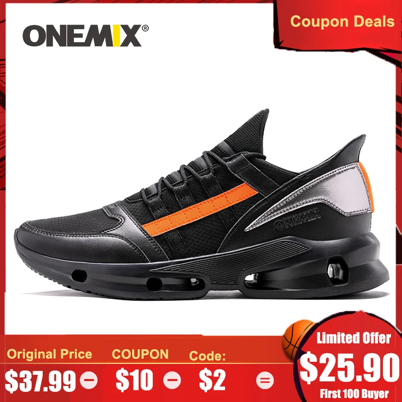 ONEMIX Shoes Men Sneakers White 2020 Fashion Vintage Height Increased Sport Vulcanized Footwear Boy Outdoor Running Tennis Shoe |