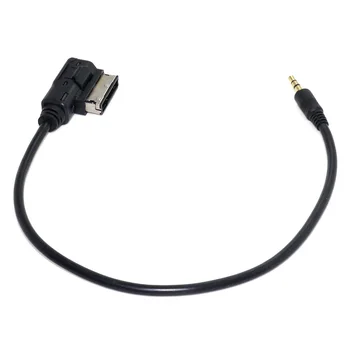

10pcs/lot Chenyang Chenyang Media In AMI MDI to Stereo 3.5mm Audio Aux Adapter Cable for Car VW AUDI 2014 A4 A6 Q5 Q7