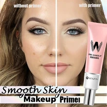 W airfit primer facial para pele, maquiagem para pele suave poros invisíveis corretivo