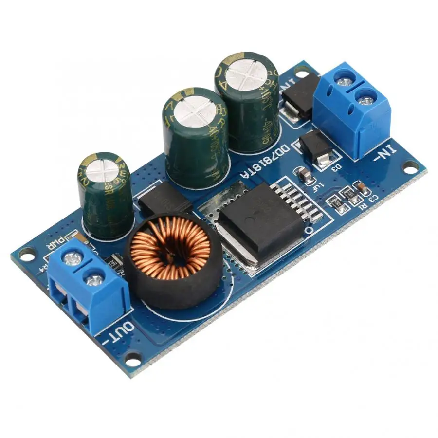 12VDC 2.1A Lithium литиевая батарея понижающая зарядная плата высокого напряжения понижающий модуль понижающий вход питания 10-80 в - Цвет: 12VDC