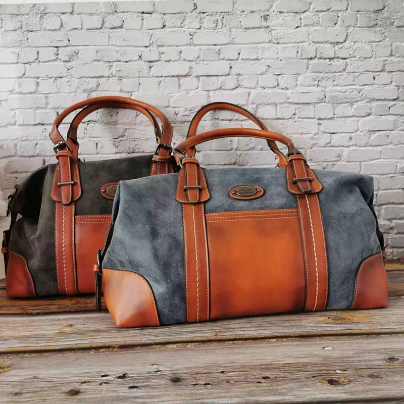 Большая вместительная Повседневная роскошная сумка из натуральной кожи, женская сумка для путешествий через плечо, дизайнерские женские сумки известного бренда