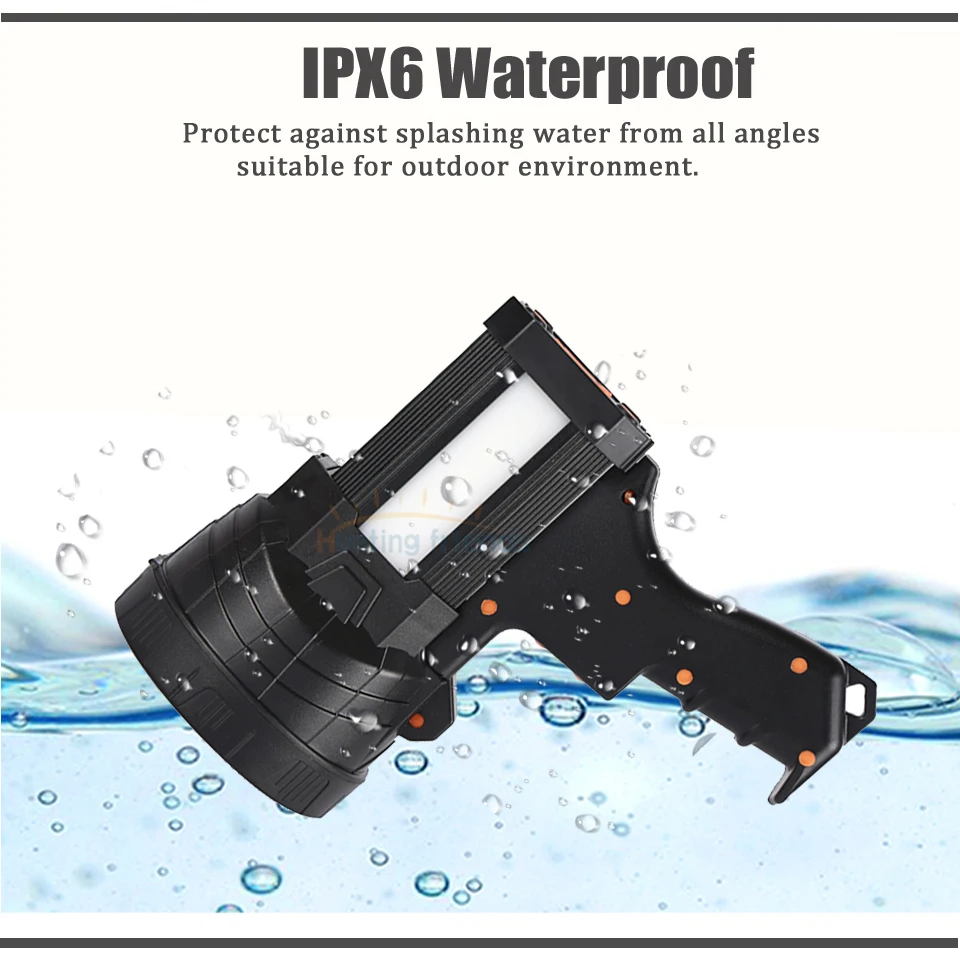 手枪手电筒黑色修改_08