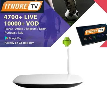 

ITNOKETV IPTV Subscription Android 8.1 Q1304 4K IPTV Code 1 Year IPTV France Belgium Dutch Arabic Tunisia Algeria IP TV