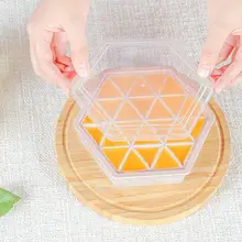 24 кубика лотки для льда квадратная PP форма для льда лоток для льда морозильная камера легко снимается ледяное желе принадлежность для приготовления пудинга плесень бар кухонный инструмент