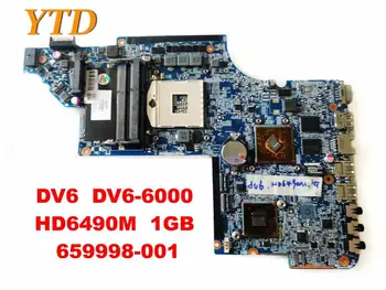 

Original for HP DV6-6000 Laptop motherboard DV6 DV6-6000 HD6490M 1GB 659998-001 tested good free shipping