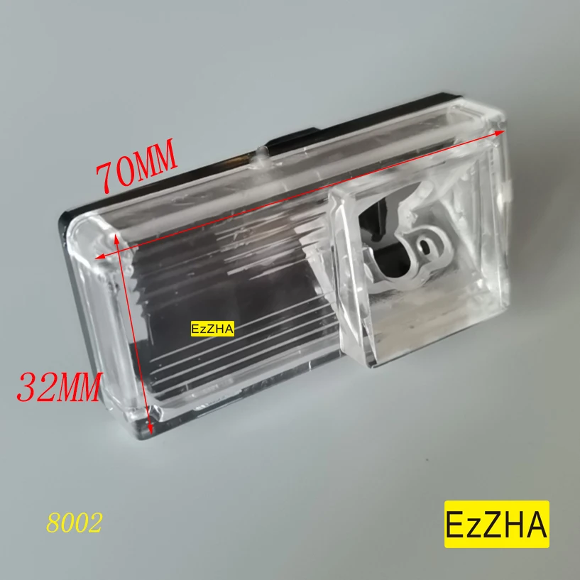 EzZHA 자동차 후면보기 카메라 브래킷 라이센스 플레이트 조명 Toyota Reiz Land Cruiser 120 Prado LC100 LC200