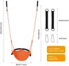 Kids Swing Duty Rope Play Secure Children Swing Set for Indoor/Outdoor Swing Seat Tree Heavy with Snap Hooks and Swing Straps 5