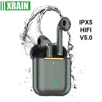 

J18 TWS True Wireless Headphone Bluetooth 5.0 Waterpoof Earphone In Ear Headset True Wireless Earbuds For Phone