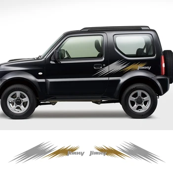 

2PCS Car DIY Styling Side Body Stickers PVC Vinyl Film for SUZUKI JIMNY Auto Waterproof Decals Decoration Car Tuning Accessories