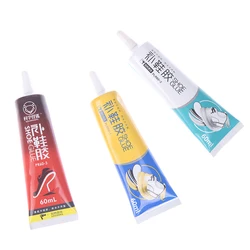 Colle spéciale imperméable pour chaussures, 60ml, séchage rapide, réparation instantanée professionnelle, colle universelle, 1 pièce 