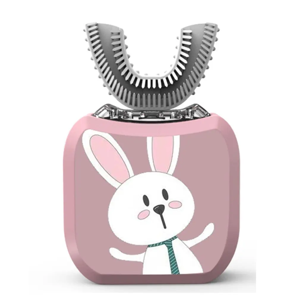 Children's electric toothbrush U-shaped smart mouth containing sonic toothbrush rechargeable automatic baby toothbrush Children's electric toothbrush U-shaped smart mouth containing sonic toothbrush rechargeable automatic baby toothbrush