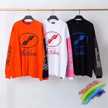 

Long Sleeve WE11DONE T Shirt Men Women Best Quality WELLDONE T-shirt Tees