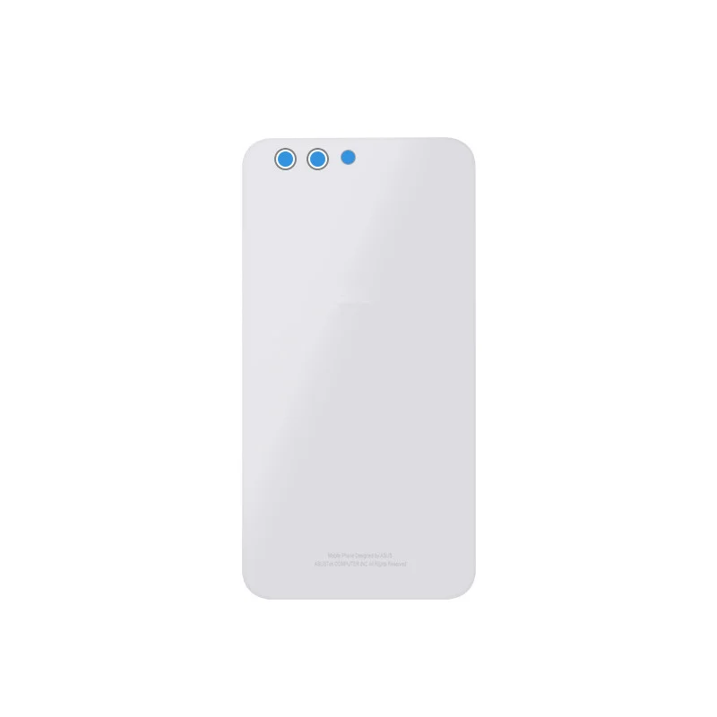 White Крышка батарейного отсека для Asus Zenfone 4 ZE554KL Z01KD задняя крышка аккумулятора чехол для Zenfone4 ZE554KL задняя крышка - Цвет: White