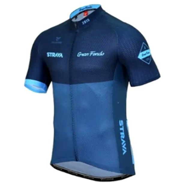 Летняя мужская велосипедная футболка Strava Team с коротким рукавом Ropa Ciclismo Uniformes велосипедная Одежда дышащая для езды на велосипеде Рубашки - Цвет: 11