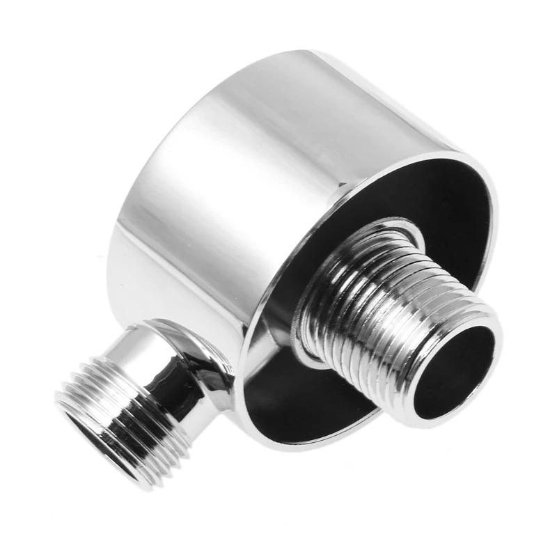 

Wall-Mounted Water Outlet Spout Solid Brass Concealed Shower Plumbing Hose Shower Connector