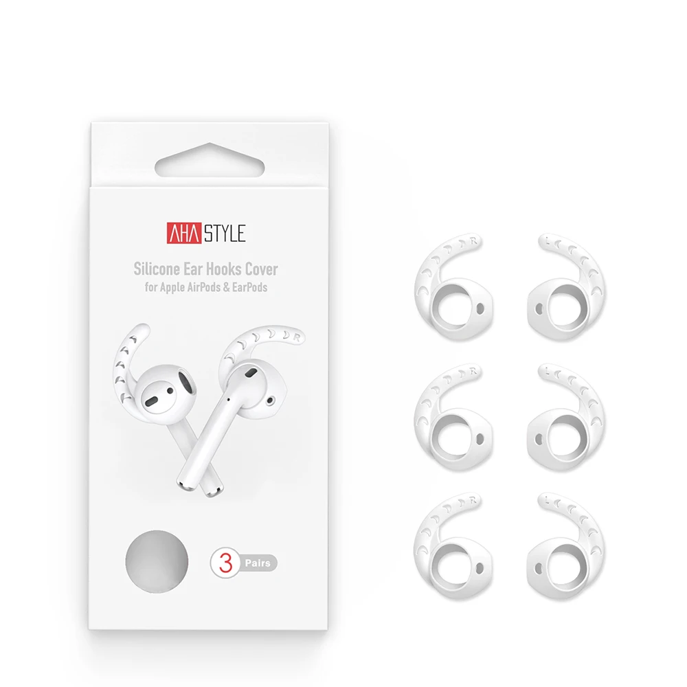 

3 Pair Shockproof Soft Silicone Earbuds Case for Apple AirPods Earphone Replacement Earplug Protector Ear Pads Case for Headset