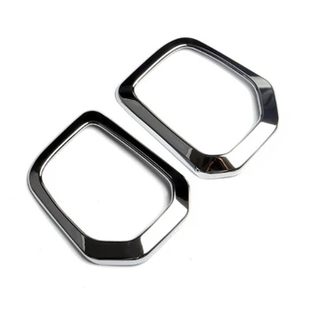 

Front Bumper Fog Cover Molding Trims Front Fog Lamp Decorative Ring Frame Car Accessories for Toyota Tacoma 2015-2020